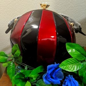 NEW Red and black bag vintage cross body